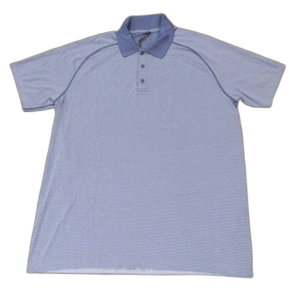 Lululemon Athletica Polo Shirts Blue Light Gray Men's Size XL Lot of 2 READ - Picture 2 of 5